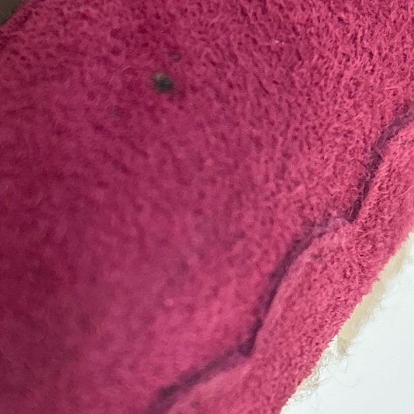 UGG Red Suede Women's Moccasins - Picture 12 of 16